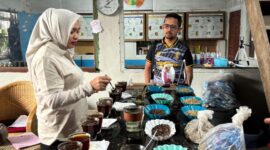 Pengawasan Kopi Kerinci Jambi oleh Kantor Wilayah Kementerian Hukum Jambi berlangsung unik di Kabupaten Kerinci pada Rabu (22/7/2026).(poto: jamberita.com).