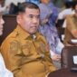 Sekretaris Daerah Kabupaten Tebo, Sindi, menghadiri pembukaan Pembahasan Tindak Lanjut Rekomendasi Hasil Pemeriksaan (PTLRHP) di Auditorium Sultan Thaha.(poto: jambiprima.com).