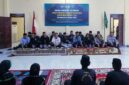 Jajaran PCNU, Kapolres Tebo, pengurus, dan peserta mengikuti Tasyakuran serta Doa Bersama dalam rangka Wisuda Santri dan Pengukuhan Anggota Kehormatan Pagar Nusa Cabang Tebo.(poto: jambiprima.com).