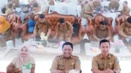 Pemkab Kerinci melalui Dinas Komunikasi dan Informatika (Diskominfo) menggelar Bimbingan Teknis (Bimtek) Pengelolaan Website Desa.( poto : halojambi.com)