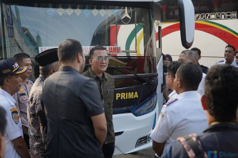 Direktorat Jenderal Perhubungan Darat Kementerian Perhubungan Republik Indonesia menggelar kunjungan kerja ke Kota Jambi pada Kamis, 23 Juli 2026.(poto: jamberita.com)