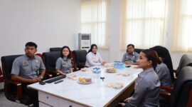 Kanwil Kemenkumham Jambi mengikuti pembukaan Pelatihan Teknis Pelayanan Publik bagi petugas loket layanan pada Kanwil Kemenkum Tahun Anggaran 2026, Senin (13/7/2026).(poto: jamberita.com).