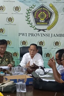 PWI Jambi Benahi Data Anggota, Ridwan Agus Targetkan Organisasi Makin Profesional