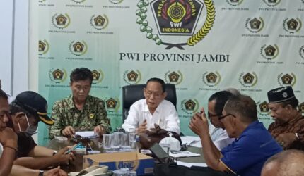 PWI Jambi memprioritaskan pembenahan data anggota dan administrasi organisasi guna meningkatkan profesionalisme serta pelaporan kinerja.