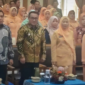 Wali Kota Sungai Penuh Alfin, SH menghadiri acara Pengukuhan DWP Sungai Penuh masa bakti 2024–2029 di Aula Kantor Wali Kota pada Kamis (23/7/2026).(poto: istimewa).
