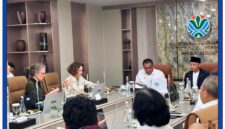Wali Kota Sungai Penuh Alfin, S.H. bersama Gubernur Jambi Dr. H. Al Haris menggelar audiensi langsung dengan Kementerian Lingkungan Hidup/Badan Pengendalian Lingkungan Hidup (BPLH) Republik Indonesia di Jakarta pada Senin (20/7/2026).(poto: prokopim kota Sunagi Penuh).