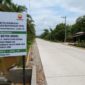 PetroChina bangun jalan Geragai guna mempermudah aksesibilitas masyarakat di Kelurahan Pandan Jaya, Kabupaten Tanjung Jabung Timur.(poto: jamberita.com).