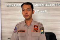BPBD Muaro Jambi memetakan 45 desa rawan kekeringan saat kemarau.(poto: jambiekspres).