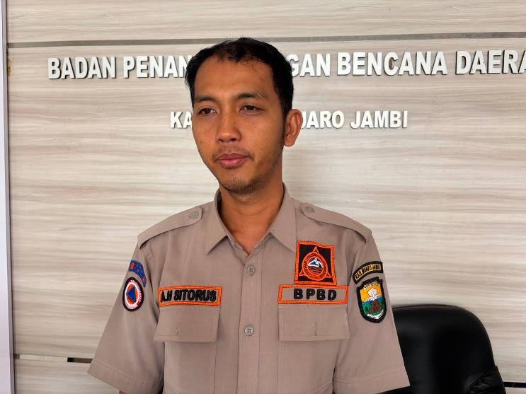 BPBD Muaro Jambi memetakan 45 desa rawan kekeringan saat kemarau.(poto: jambiekspres).
