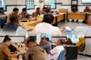 Rapat koordinasi penanganan aktivitas Penambangan Emas Tanpa Izin (PETI) yang dipimpin Plt Kepala DLH Kabupaten Bungo.(poto: jambiprima.com).