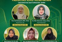 Lima orang dosen Fakultas Ilmu Kesehatan (FIK) menembus jajaran 5 besar peringkat SINTA (Science and Technology Index).(poto : jamberita.com).