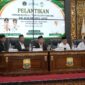 Gubernur Jambi Al Haris menghadiri pelantikan Pengurus Wilayah (PW) Jaringan Kiai dan Santri Nasional (JKSN) Provinsi Jambi beserta jajaran pengurus kabupaten/kota di Ruang Pola Kantor Gubernur Jambi, Rabu (8/7/2026).( poto: jamberita.com).