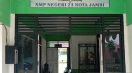 SMP Negeri 23 Kota Jambi. ( poto : ANTARA).