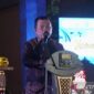 Gubernur Jambi Al Haris saat membuka pekan budaya Jambi elok nian 2026 di Kota Jambi, Jumat malam (17/7/2026).(poto: ANTARA).