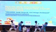 Universitas Jambi meresmikan gelaran Peksimida Provinsi Jambi 2026 di Auditorium Lantai 1 UNIFAC pada Rabu (22/7/2026).(poto: jamberita.com).