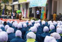 Gubernur Jambi Al Haris saat membuka PKKMB Poltekkes Kemenkes Jambi Tahun Akademik 2026/2027, Selasa (21/7/2026).(poto: jambiprima.com).