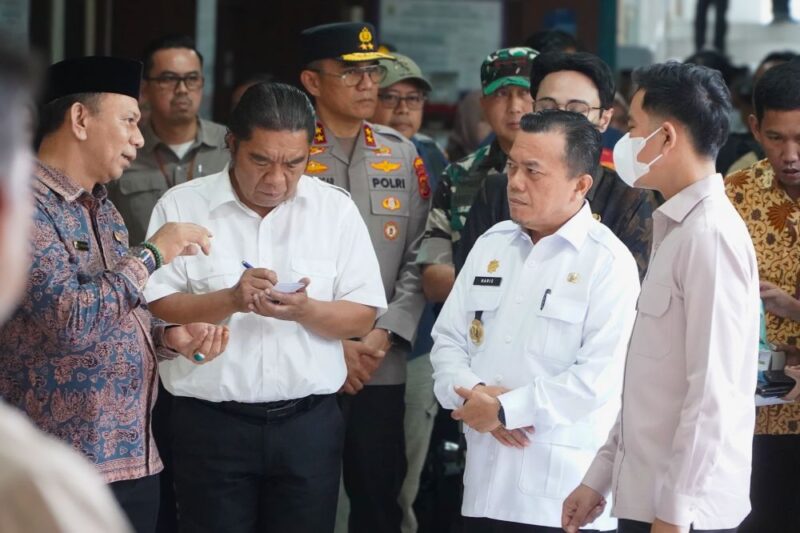 Gibran Rakabuming Raka, melakukan kunjungan kerja ke Rumah Sakit Umum Daerah (RSUD) Raden Mattaher Jambi pada Kamis, 16 Juli 2026.(poto: jamberita.com).