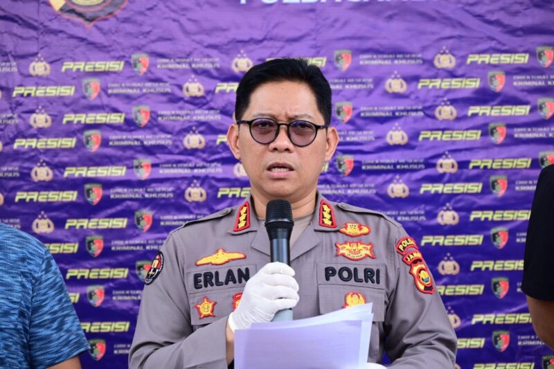 Kepala Bidang Hubungan Masyarakat Polda Jambi, Kombes Pol Erlan Munaji.(poto: jambilink.id)