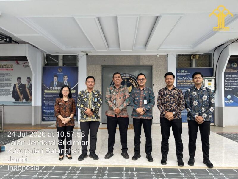Kantor Wilayah Kementerian Hukum Jambi mengoptimalkan layanan AHU Kanwil Jambi.(poto: jamberita.com).