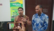 Majelis hakim Pengadilan Negeri Jambi kembali menggelar sidang perkara dugaan korupsi Perumda Tirta Mayang pada Kamis (23/7).(poto: jamberita.com).