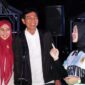 Mhd. Fadhil Arief, hadir langsung membaur bersama masyarakat dalam nobar piala dunia.(poto: jamberita.com).