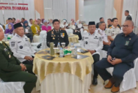 Wakil Wali Kota Sungai Penuh, Azhar Hamzah, menghadiri – Syukuran Hari Bhayangkara ke-80.( poto : istimewa)