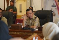 Pemerintah Provinsi Jambi menggelar Rapat Koordinasi Persiapan Pembangunan Tol Jambi Rengat Fase I.(poto: jamberita.com).