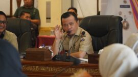 Pemerintah Provinsi Jambi menggelar Rapat Koordinasi Persiapan Pembangunan Tol Jambi Rengat Fase I.(poto: jamberita.com).