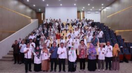 Workshop penguatan sistem pengukuran Capaian Pembelajaran Lulusan serta finalisasi penerapan kurikulum berbasis OBE UNJA pada Senin (20/7/2026).(poto: jamberita.com).