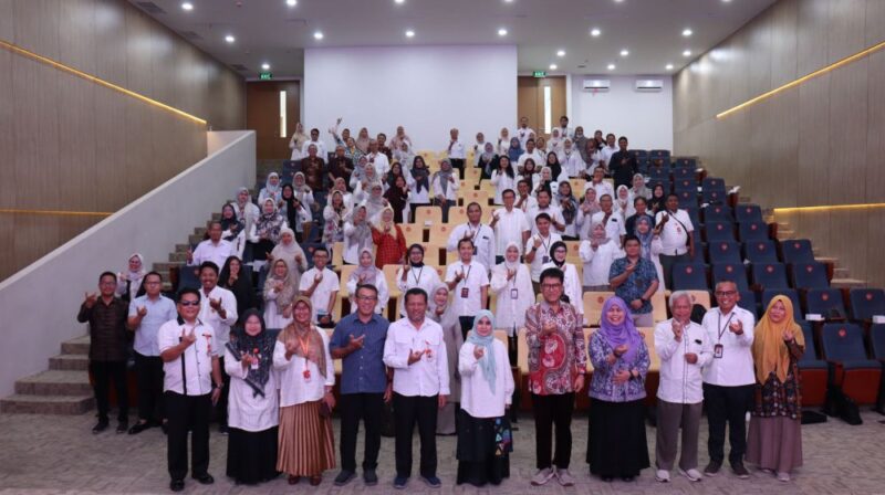 Workshop penguatan sistem pengukuran Capaian Pembelajaran Lulusan serta finalisasi penerapan kurikulum berbasis OBE UNJA pada Senin (20/7/2026).(poto: jamberita.com).