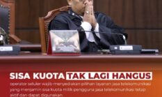 MK Tegaskan Sisa Kuota Internet Tetap Aktif dan Tidak Boleh Hangus