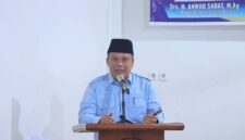 Wakil Bupati Tanjung Jabung Barat Katamso resmi membuka kegiatan Training Center MTQ Tanjab bagi para qori dan qoriah di Kota Kuala Tungkal, Jumat (24/7/2026).(poto: jamberita.com).