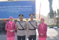 AKBP Bayu Noormansyah Resmi Jabat Kapolres Muaro Jambi, Kapolda Pimpin Sertijab Pejabat Polda Jambi.(poto: jambitv).