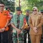 Brigjen TNI Nyamin melaksanakan silaturahmi dengan Bupati Tanjung Jabung Timur Hj. Dillah Hikmah Sari, S.T.(poto: jamberita.com).