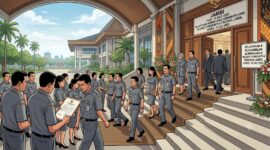 Ilustrasi Gelombang mutasi jabatan Pemprov Jambi tampaknya resmi bergulir pada hari ini, Kamis (16/7/2026).(poto : AI).