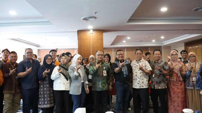  Coaching Clinic Program Pembinaan Mahasiswa Wirausaha (P2MW) di Gedung UNIFAC Lantai 3 UNJA.(poto: jamberita.com).