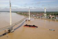 Pemkot Jambi dan Perumda Tirta Mayang siapkan penyesuaian teknis intake air dan mobil tangki guna atasi krisis air bersih.(poto: jambiprima.com). 