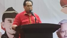 Ketua Umum Sentral Organisasi Karyawan Swadiri Indonesia (SOKSI), Ir. Ali Wongso Sinaga.(poto: jambiprima.com).