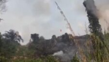 Kebakaran lahan di Tebo melahap tiga hektare area Semambu.([poto: jambiprima.com).