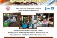 Program Warung Berkah Sungai Penuh melalui Gerakan Jumat Berkah (GJB) kembali menggerakkan aksi sosial peduli sesama.