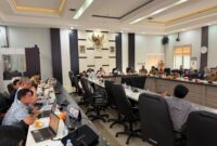 Rapat Badan Anggaran bersama BKAD.(poto: jamberita.com)