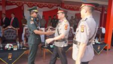 Brigjen TNI Nyamin menghadiri Upacara Pembukaan Pendidikan Bintara Polri Jambi Tahun 2026 pada Senin sore tanggal 20 Juli 2026.(poto: jamberita.com).