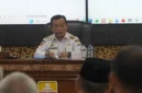 Gubernur Jambi Al Haris menegaskan ASN harus mematuhi kebijakan WFH agar efisiensi anggaran operasional pemerintah benar-benar tercapai, Kamis (23/7/2026).(poto: tribunjambi.com)