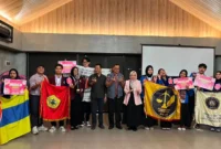 Fakultas Hukum Universitas Jambi (UNJA) kembali menggelar UNJA Law Fair 7.0 yang berhasil menghimpun 35 perguruan tinggi dari berbagai daerah di Indonesia.( poto : jambione.com )