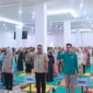 Wali Kota Sungai Penuh Alfin menghadiri Gebyar Kelas Ibu Hamil se-Kota Sungai Penuh di Aula Perpustakaan Digital Kampus IAIN Kerinci pada Minggu (26/7).(poto: istimewa).