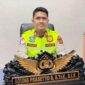Kasat Lantas Polres Batang Hari AKP Agung Prasetyo di Muara Bulian, Jumat (10/7/2026).( poto: ANTARA).