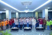 Polda Jambi menggelar Diskusi Publik Bidhumas Polda Jambi Tahun 2026 di Hotel Odua Weston Jambi, Selasa (7/7/2026).( poto : bicarajambi.com )