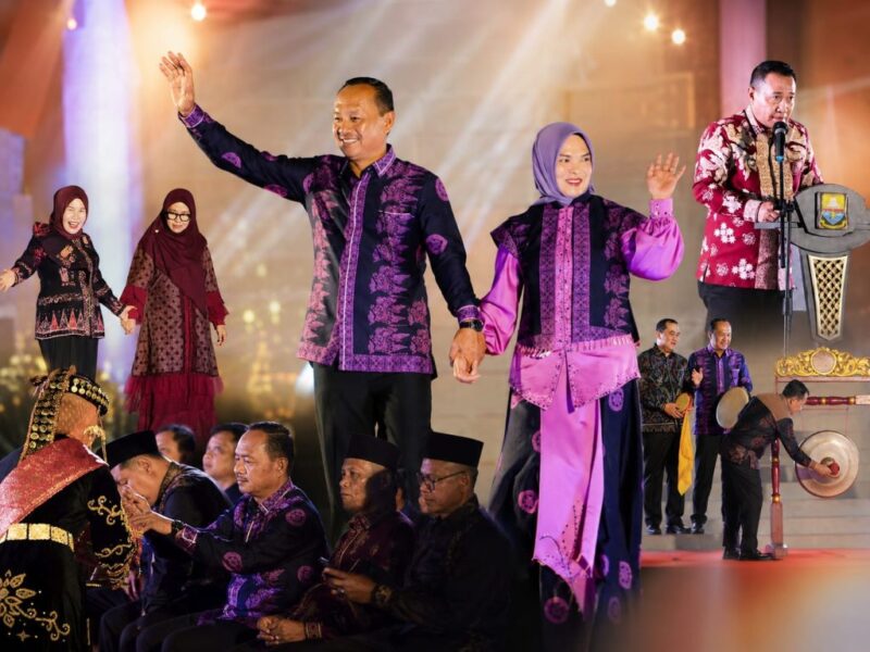 Wakil Bupati Kerinci, H. Murison, S.Pd, S.Sos, M.Si, menghadiri pembukaan Pekan Budaya & Pariwisata “Menjaga Warisan Budaya, Menjemput Sungai Penuh Juara”.(poto: kerincisatu).