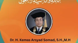 Mantan Rektor Universitas Jambi (Unja), Dr. H. Kemas Arsyad Somad, S.H., M.H., meninggal dunia pada Senin (6/7/2026).( poto : tribunjambi.com)