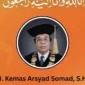 Mantan Rektor Universitas Jambi (Unja), Dr. H. Kemas Arsyad Somad, S.H., M.H., meninggal dunia pada Senin (6/7/2026).( poto : tribunjambi.com)